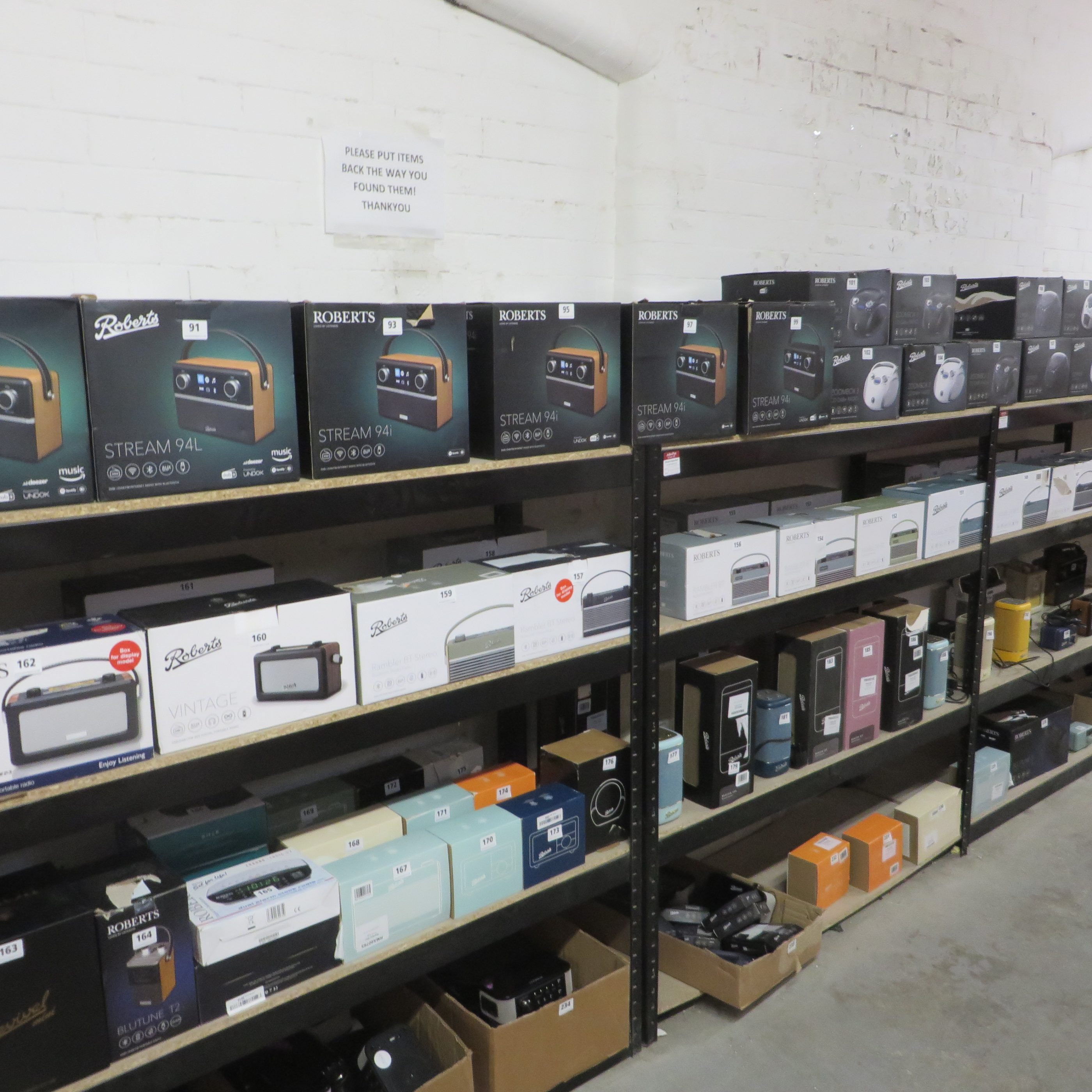 GENERAL AUCTION NOTTINGHAM SALEROOM 3 HOME DELIVERY